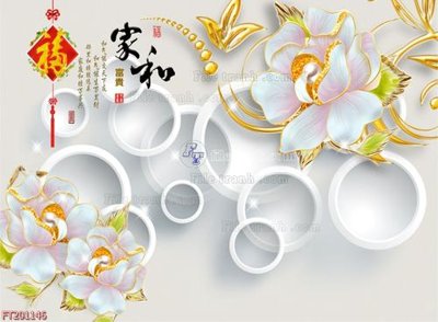 Download file File in tranh tường 3D FT201146 (chất lượng in ấn)