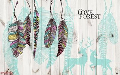 File gốc File in tranh tường 3D FT201165 (trang trí) phòng ngủ