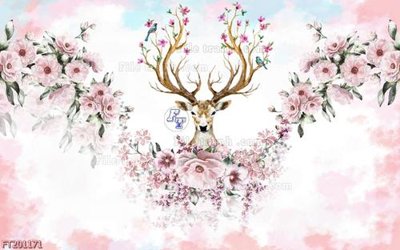 File in trần File in tranh tường 3D FT201171 (file gốc) xuyên sáng