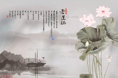 File ảnh File in tranh tường 3D FT201301 (gốc) cho trang trí nội thất