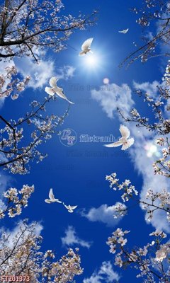 File in trần File in tranh tường 3D FT201373 (file gốc) chủ đề vũ trụ