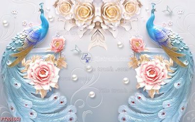 File gốc File in tranh tường 3D FT201652 (phong cách) châu Âu