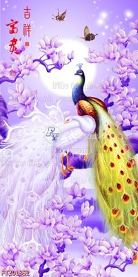 Tải file gốc File in tranh tường 3D FT201862 (in khổ lớn) không mờ