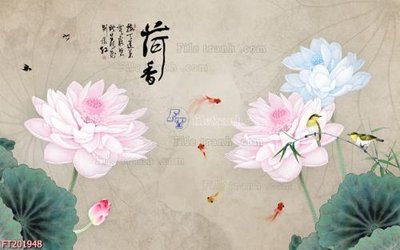 Tải file gốc File in tranh tường 3D FT201948 dùng cho in ấn