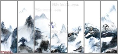 File gốc File in tranh tường 3D FT202011 (in lụa) cao cấp