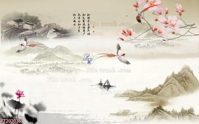 Tải file File in tranh tường 3D FT202036 (ảnh gốc) độ phân giải 300dpi