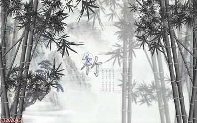 Hình ảnh file gốc File in tranh tường 3D FT202045 cho in UV