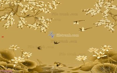 File gốc File in tranh tường 3D FT202099 (trang trí) phòng trẻ em