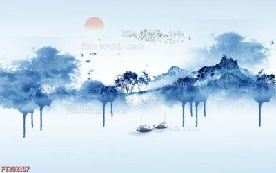 File PSD File in tranh tường 3D FT202107 (bản gốc) dễ dàng edit