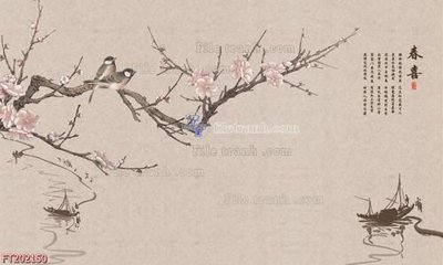 File gốc File in tranh tường 3D FT202150 (trang trí) phòng làm việc