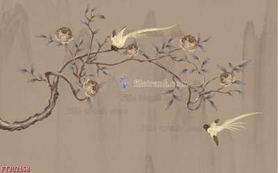 Tải file File in tranh tường 3D FT202158 (ảnh gốc) độ phân giải 300dpi