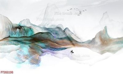 File PSD File in tranh tường 3D FT202198 (nguyên bản) cho thiết kế