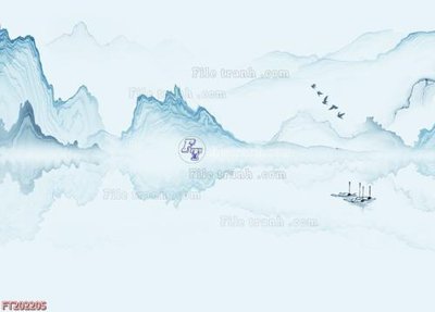 File ảnh File in tranh tường 3D FT202205 (gốc) dùng in Pano