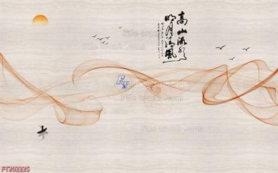 File gốc File in tranh tường 3D FT202225 (in mica) trang trí