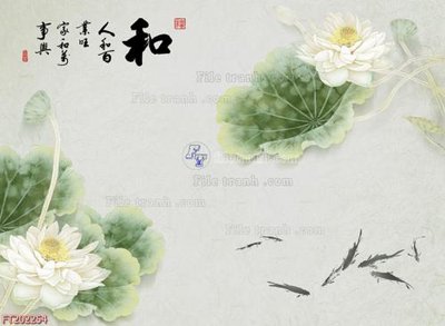 Tải file gốc File in tranh tường 3D FT202254 (in khổ lớn) không mờ