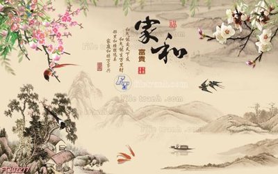 File in trần File in tranh tường 3D FT202277 (bản gốc) 5D