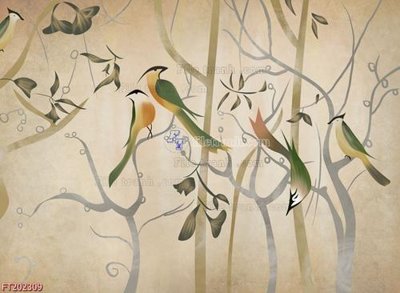 Download file gốc File in tranh tường 3D FT202309 (in lụa) cao cấp