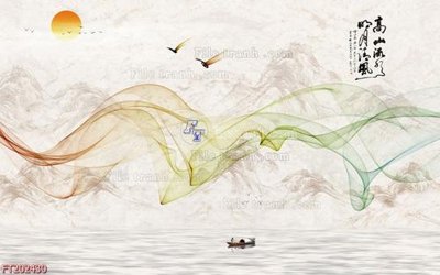 File gốc in mica File in tranh tường 3D FT202430 chất lượng