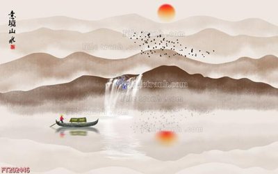 Hình ảnh file gốc File in tranh tường 3D FT202446 cho in UV