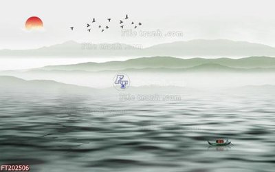 File gốc File in tranh tường 3D FT202506 (in tráng gương) sang trọng