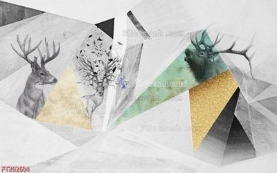 Download file gốc File in tranh tường 3D FT202604 (in lụa) hoa lá