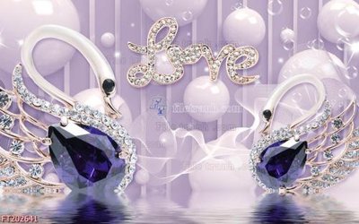 File gốc File in tranh tường 3D FT202641 (in lụa) hoa văn cổ điển