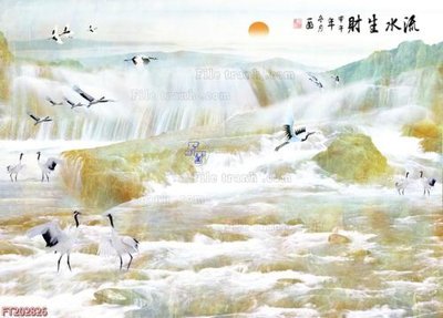 File ảnh File in tranh tường 3D FT202826 (gốc) in decal dán tường