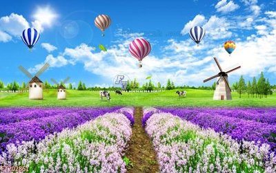 File tranh gốc File in tranh tường 3D FT202861 (bản quyền) độc đáo