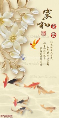 Ảnh gốc File in tranh tường 3D FT203002 (độ nét cao) in tráng gương