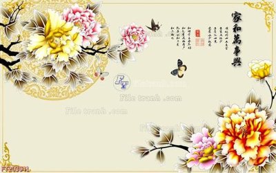 Hình ảnh file gốc in trần nhà File in tranh tường 3D FT203041