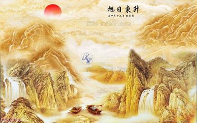 File tranh File in tranh tường 3D FT203046 (bản gốc) in lụa 3D