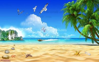 File tranh File in tranh tường 3D FT203061 (gốc) chủ đề động vật