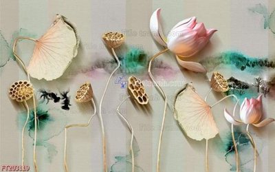 Ảnh gốc File in tranh tường 3D FT203119 (siêu chi tiết) để in ấn