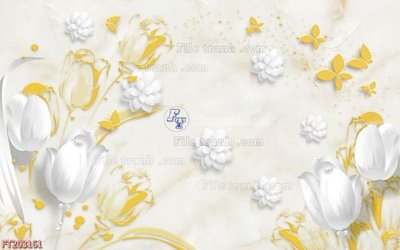 File in trần File in tranh tường 3D FT203161 (file gốc) phong thủy