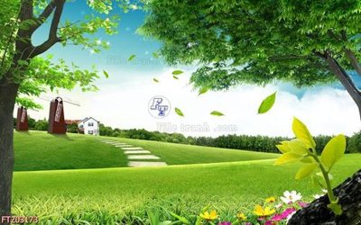 Ảnh gốc File in tranh tường 3D FT203173 (độ nét cao) in mica