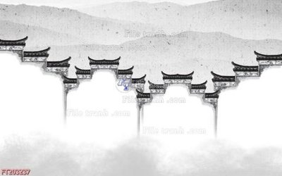 File tranh gốc File in tranh tường 3D FT203237 (bản đẹp) độc quyền