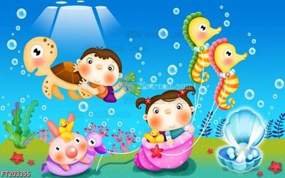 Download file gốc File in tranh tường 3D FT203355 (in lụa) hoa lá