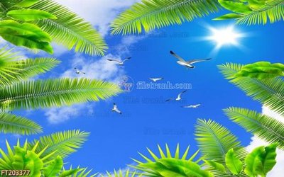 File PSD File in tranh tường 3D FT203377 (nguyên bản) cho thiết kế