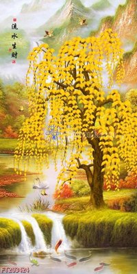 File tranh ảnh gốc File in tranh tường 3D FT203424 dùng cho in khổ lớn