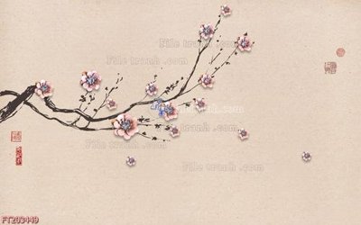 File tranh trang trí File in tranh tường 3D FT203449 (tải file gốc)