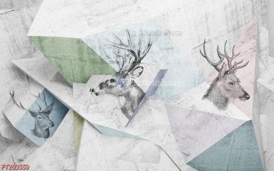 File gốc File in tranh tường 3D FT203559 (in ấn) không giới hạn