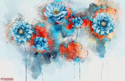 File gốc File in tranh tường 3D FT203660 (vector) cho in ấn