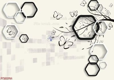 File gốc File in tranh tường 3D FT203704 (ảnh chi tiết) để in ấn