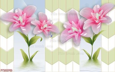 Ảnh gốc File in tranh tường 3D FT203760 (siêu chi tiết) để in ấn