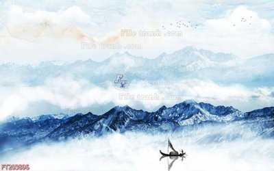 Tải file gốc File in tranh tường 3D FT203896 dùng cho in ấn