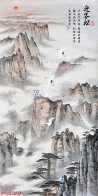 File PSD File in tranh tường 3D FT203907 (gốc) nhiều lớp (multi-layer)