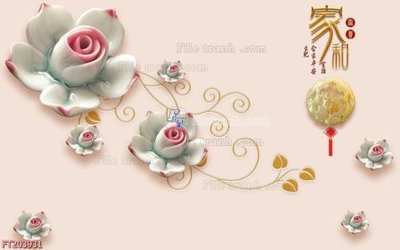 File gốc File in tranh tường 3D FT203931 (ảnh rõ nét) để in