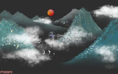 File PSD File in tranh tường 3D FT203972 (chất lượng in ấn)