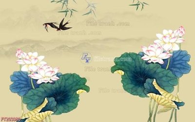 Tải file File in tranh tường 3D FT203980 (ảnh gốc) file AI/EPS