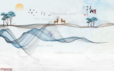 File ảnh File in tranh tường 3D FT204122 (gốc) in backdrop sự kiện